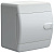 Корпус ЩРН-П-4 UNION Compact IP41 бел. дверь пластик. IEK UIC-KP13-N-04-41-K01