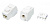 Вставка Keystone Jack RJ45 (8P8C) кат.6A (10G) 180град. Toolless KJ8-8P8C-C6A-180-TLS-WH бел. Hyperline 426186
