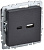 Розетка BRITE USB A+C 18Вт РЮ11-1-БрЧ механизм черн. IEK BR-U22-018-K02