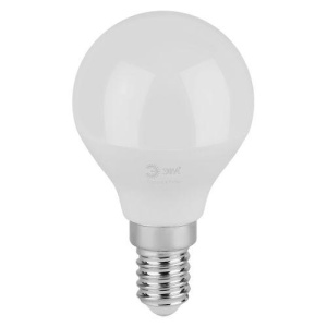 Лампа светодиодная GREEN LINE P45-10W-865-E14 GL 10Вт шар 6500К свет холод. E14 Эра Б0067033