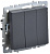 Выключатель 3-кл. СП BRITE ВС10-3-0-БрГ 10А механизм графит IEK BR-V30-0-10-K53