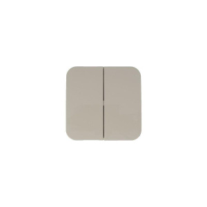 Выключатель 2-кл. ОП Blanca 10А IP20 (сх. 5) 250В с изолир. пластиной беж. SE BLNVA105017