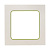 Рамка 1-м Стокгольм бел. с линией цвета зел. PROxima EKF EXM-G-302-20
