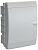 Корпус ЩРВ-П-18 UNION Compact IP41 бел. дверь пластик. IEK UIC-KP13-V-18-41-K01
