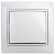 Выключатель 1-кл. СП Plano 10А IP20 1-101-01 250В бел. Intro Б0053721