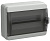 Корпус КМПн-12 TEKFOR IP65 черн. прозр. дверь пластик. IEK TF5-KP72-N-12-65-K03-K02