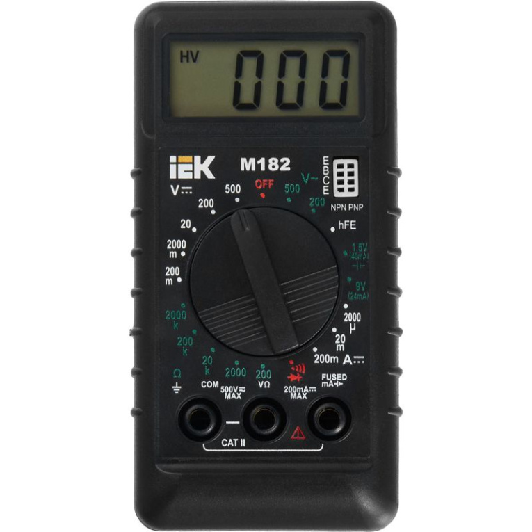 Мультиметр цифровой Compact M182 IEK TMD-1S-182