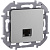 Розетка компьютерная Inspiria RJ45 кат.5E UTP алюм. IEK 673827