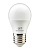 Лампа светодиодная RS G45 E27 8W 220-240V 2700К 8Вт 800лм Ra 90 шар Русский Свет 15010445048