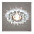 Светильник Bohemia LED 51 5 70 декор. из огран. стекла со светодиод. подсветкой MR16 ИТАЛМАК IT8502