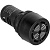 Сигнализатор звуковой ND16-22L d22мм черн. AC 220В (R) CHINT 593483