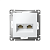 Розетка компьютерная 2-м AtlasDesign RJ45 кат.5E механизм бел. SE ATN000185