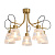 Светильник Caramel 5х60Вт E27 IP20 подвесной Freya FR5522PL-05BS