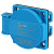 Розетка панельная СП R(PAN)-16-2P-PE-IP54 112 2Р+PЕ 16А 220В IP54 защ. крышка Эра Б0057937