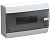 Корпус ЩРН-П-12 UNION Compact IP41 черн. прозр. дверь пластик. IEK UIC-KP12-N-12-41-K01