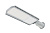 Светильник светодиодный уличный ДКУ RD 10 P 100W SHB 840 GR 566х177мм 100Вт 4000К IP66 консольн. сер. Русский Свет 17121023275