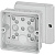 Коробка распределительная ОП 88х88х47мм IP55 с клемм. DE 9320 сер. HENSEL 6000043