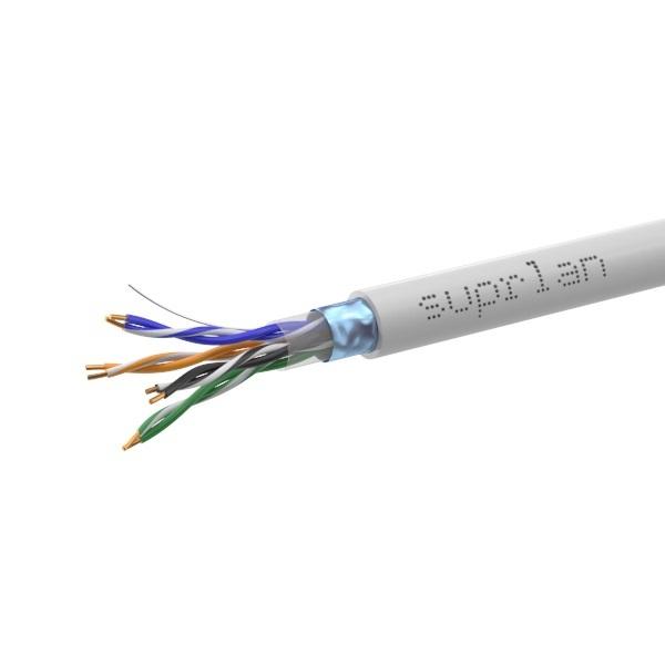 Кабель витая пара FTP кат.5E 4х2х0.51 Cu PVC Indoor Premium 305м (м) SUPRLAN 01-1012-2