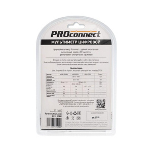 Мультиметр портативный M832 (DT832) PROCONNECT 13-3012 Мультиметр портативный M832 (DT832) PROCONNECT 13-3012