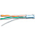 Кабель витая пара F/UTP кат.5E 2х2х24AWG solid CU PVC Standard сер. 500м (м) SUPRLAN 01-0914-1
